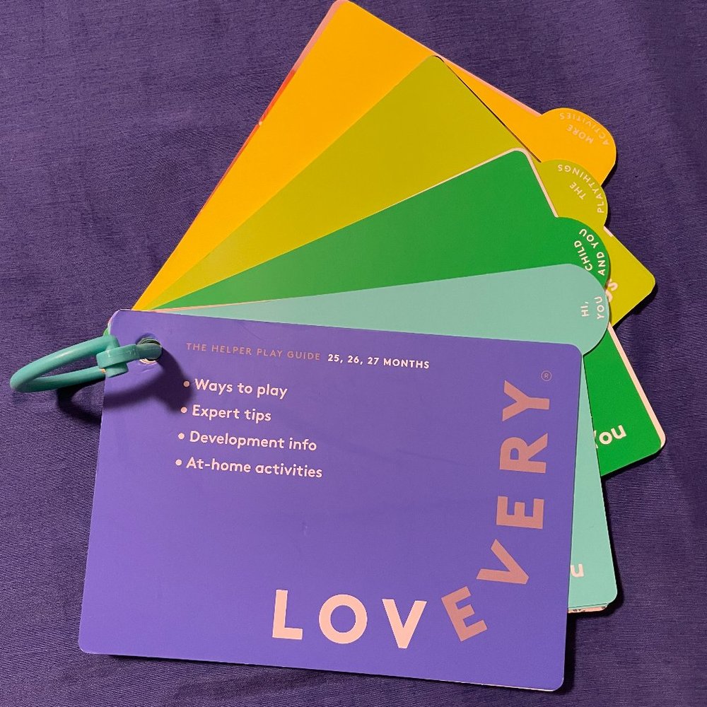 Lovevery Play Guide, The Helper Play Kit, 25, 26, & 27 Months